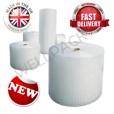 Small Large Bubble Wrap Rolls Eco Moving Packing - 5m 10m 20m 30m 50m 100m METRE • £7.95