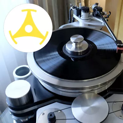  Record Adapter Disc Triangle Accessories Turntable Vinyl Records • $8.45