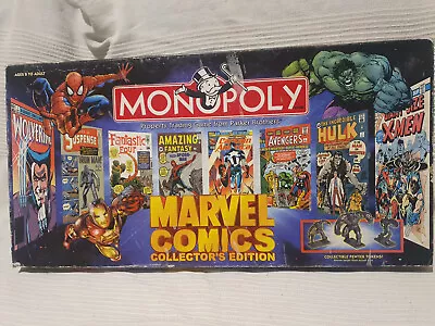 Monopoly Marvel Comics Collectors Edition 1999 Read Description • £24.99