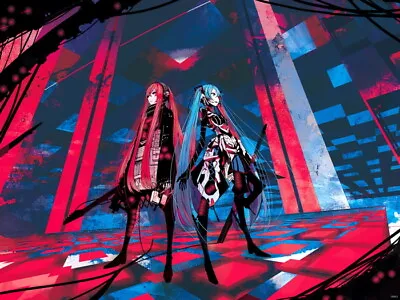 V6443 Hatsune Miku Megurine Luka Vocaloid Anime Art Decor WALL POSTER PRINT AU • $29.65