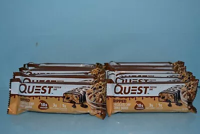 (12) Quest Protein Bar Chocolate Chip Cookie Dough 18g Protein 1.76 Oz 09/24 • $22