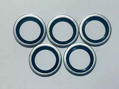 100 X 1/2 BSP Bonded Seal Washers (Dowty Seal) Self Centering Hydraulic Oil Fuel • £9