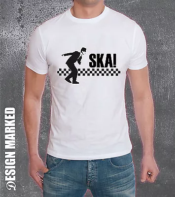 £5.99 • Buy  MADNESS SKA LAMBRETTA MOD MENS T SHIRT WHITE  Comical Funny