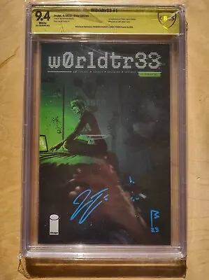 Worldtr33 #1 ERROR CBCS 9.4 Signed By James Tynion And Fernando Blanco (NOT CGC) • $109.99