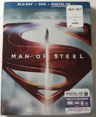 Man Of Steel (Blu-ray Disc 2016 2-Disc Set) NO DIGITAL COPY • $5.99