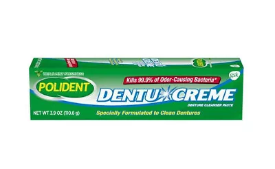 Polident Paste For Denture And Partials Cleaning Triple Mint Freshness 3.9 Oz • $6.99