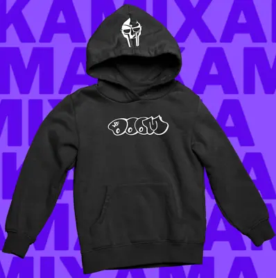 MF DOOM Hoodie King Geedorah Vaughn T Shirt Logo Tee Merch Rap Hip Hop  Unisex • $39.99