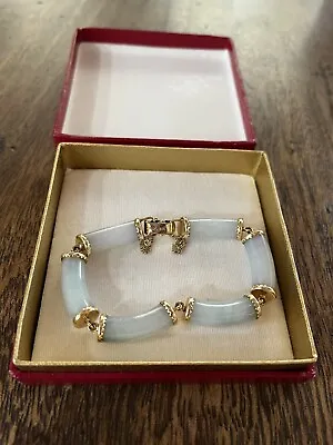 Ming’s HK 14k Jade Bracelet 7” With Box • $995
