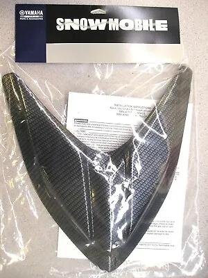 $59.95 • Buy Yamaha RS Vector Snowmobile Custom Carbon Fiber Print Air Box Cover  2008-2014