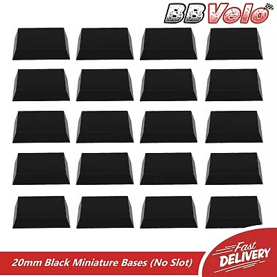 20mm Square Bases Miniature Models Wargaming Warhammer 40K AoS Games Workshop • £2.49