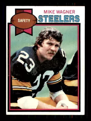 1979 Football Topps Mike Wagner Pittsburgh Steelers #165 3 • $1.49