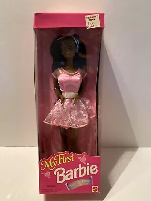 “My First Tea Party” African American Barbie Doll NEW NRFB #14593 Damaged Box • $29.99