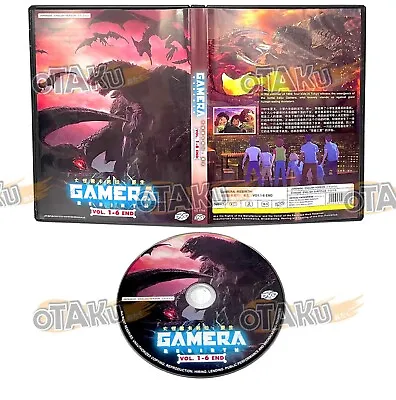 Gamera -rebirth- | Complete Anime Tv Series Dvd (1-6 Eps) (eng Dub) Ship From Us • $27.90