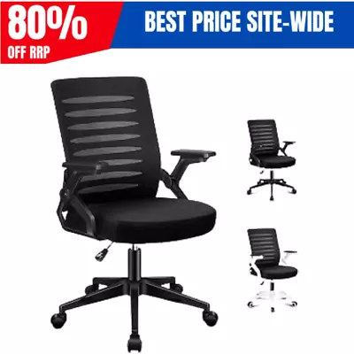 Ergonomic Office Chair Comfortable Rotating Home Office Task Chair Breathable • $199.99