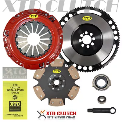 Xtd Stage 4 Clutch & Xlite Flywheel Kit Accord Prelude H22 H23 F22 F23 (1700) • $184.63