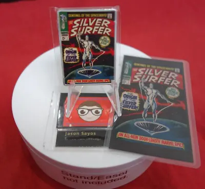 Marvel Vintage Comics #1  Silver Surfer  1 Troy Oz .999 Fine Silver Art Bar WCOA • $69.95
