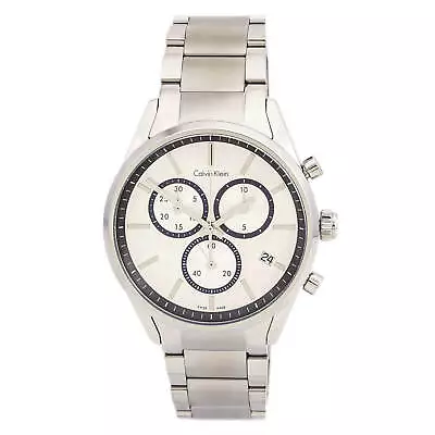 Calvin Klein K4M27146 Men's Formality Swiss Quartz Chrono Watch • $162.46