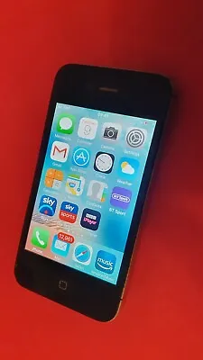Apple IPhone 4s 8GB Black A1387 Spares Or Repair? Working Read Description Check • £15.80