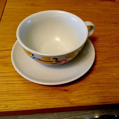 Collectable Vintage Nescafe Coffee Cappuccino Cup And Saucer Made For Nescafe • £5.50