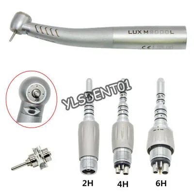 Dental Fiber LED High Speed Handpiece LUX M9000L 2/4/6H Quick Coupler K Style • $132.50