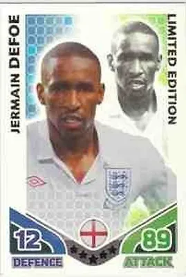 Match Attax World Cup 2010 Jermain Defoe Limited Edition Card  • £1.99