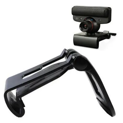 For PS EYE TV Clip Mount Holder Stand For PS3 MOVE Xbox Camera Games Control SN❤ • £5.34