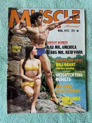 Vintage 1972 Muscle Training Illustrated Magazine • $8.95