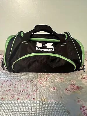 Kawasaki Racing Duffle Gear Bag Motorcross Dirtbike Street Bike ATV • $118.88