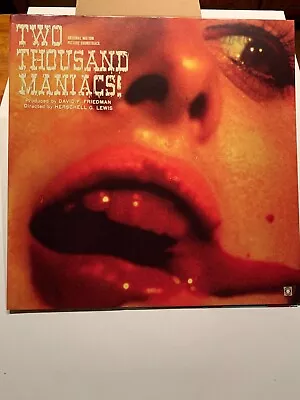 Red Splatter Vinyl Two Thousand Maniacs Soundtrack Herschell Lewis 2000 NrMt HTF • $40