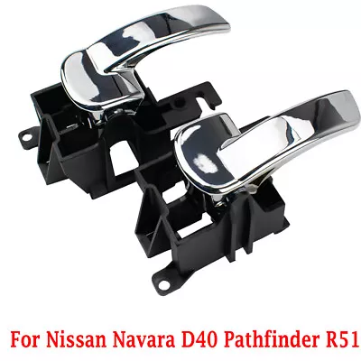 /LH+RH Car Inner Grab Door Handle Front/Rear For Navara D40 Pathfinder R51 05-13 • $20.79