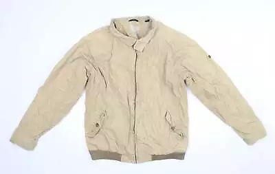 Maine Mens Beige Jacket Size L • £7.50