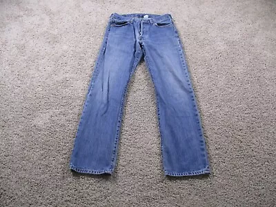 VINTAGE Levis 501 Jeans Mens 32x32 Blue Straight Leg Button Fly Denim Inner Tag • $39.98