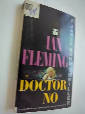 VINTAGE  Signet Paperback P2726 Ian Fleming DOCTOR NO James Bond 1958 Softcover • $12.99