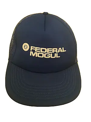 Vtg Federal Mogul Snapback Foam Front Trucker Hat Cap Mint Mesh Back Aerospace • $7.68