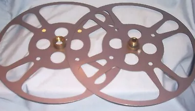 16MM 1000' 10.5  Goldberg Motion Picture Film Movie Projector Take Up SPLIT Reel • $59.99