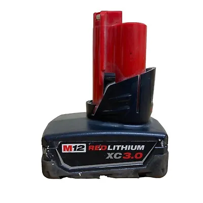 Milwaukee 48-11-2402 3.0Ah M12 12-Volt Li-Ion XC Extended Capacity Battery • $34.64