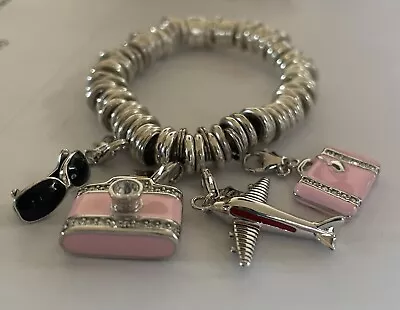 Links Of London Sweetie Bracelet With NEW Tingle Charms - Holiday Themed • £39