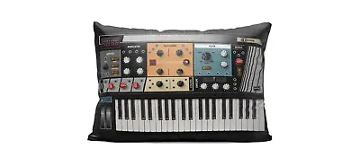 Moog Matriarch Semi-Modular Analog Synthesizer And  Sequencer Style Throw Pillow • $54.95