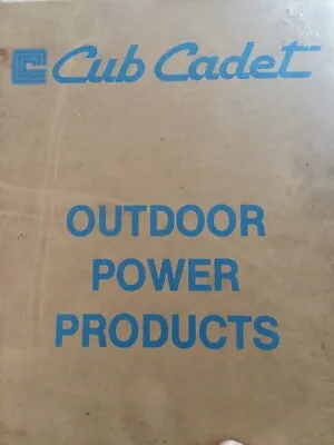$220.75 • Buy Cub Cadet CCC IH 1981 To 1989 Lawn Garden Tractor & Implements Service Bulletins