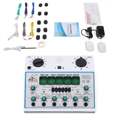 KWD-808 Electro Acupuncture Stimulator Therapy 6 Channel Acupuncture Machine • $88.35