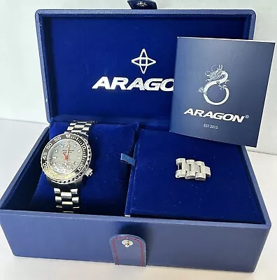 Aragon Wristwatch Divemaster 4 Meteorite NH35 45mm LE145/150 • $199