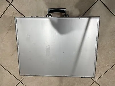 Aluminum Briefcase Metal  Solid Case Read 17  X 8  • $60