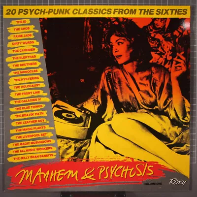 Mayhem & Psychosis LP Roxy XS 100 20 Psych Punk Classics From The 60's • $14.99