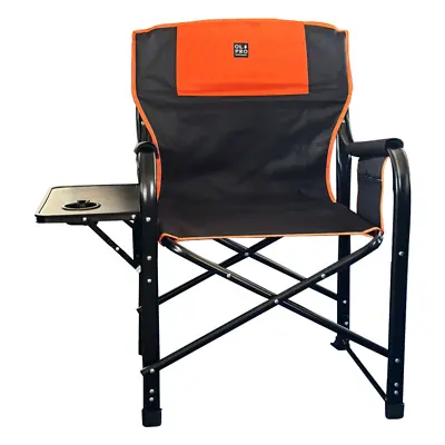 Directors Chair Folding Camp Chairs For Adults With Side Table - OLPRO • £48