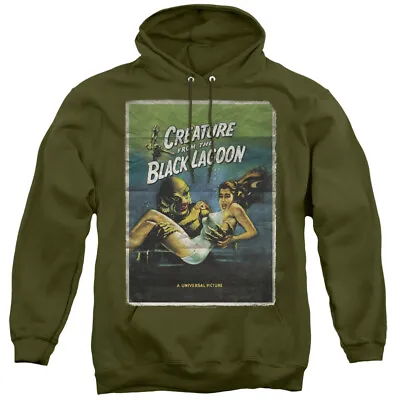 UNIVERSAL MONSTERS CREATURE ONE SHEET Hooded And Crewneck Sweatshirt SM-3XL • $49.95