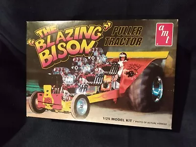 AMT 1/25 The  Blazing Bison  Pulling Tractor • $36