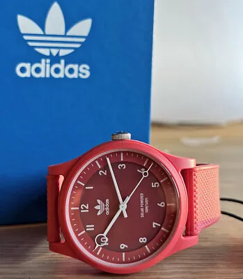 ADIDAS Project One AOST220462I Bio-Resin Solar-Powered Analog Unisex Watch • $89.99