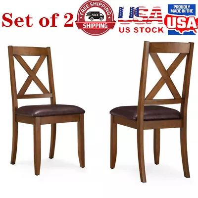 Set Of 2 Maddox Crossing Dining Chair Dining Room Chair Home Kitchen Chairs NEW • $148.52