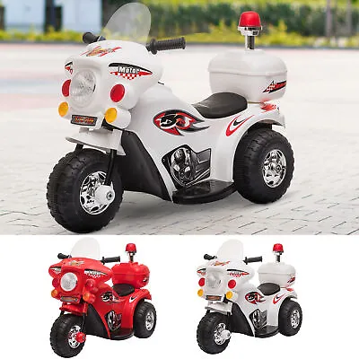 £42.99 • Buy Kids Motorcycle Ride On 6V Battery Powered Electric Trike Toys For 18-36 Months