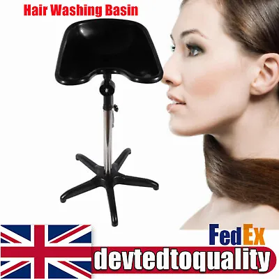 Salon Hair Wash Shampoo Sink Backwash Hair Basin Mobile Hairdressing Sink • £26